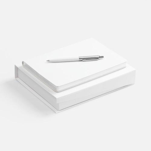 Набор Nebraska Flex, белый с серебристым 20128.61