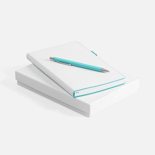 Набор White Shall, бело-бирюзовый 21802.49