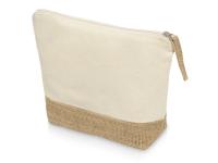 Косметичка Jute из хлопка и джута 932419