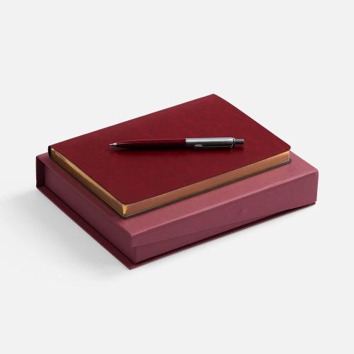 Набор Nebraska Flex, бордовый с серебристым 20128.15