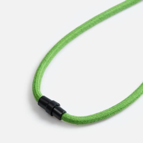 Шнурок для бейджа Tube Wood, зеленый 20382.90
