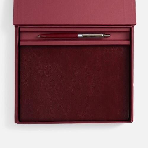 Набор Nebraska Flex, бордовый с серебристым 20128.15