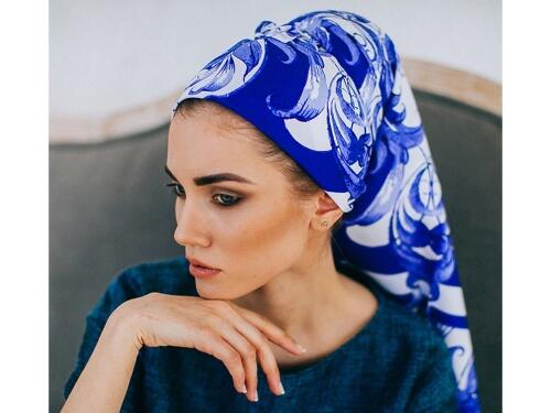 Платок Гжель 94906