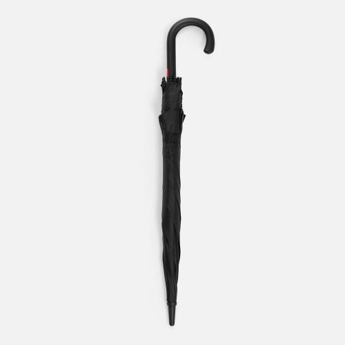 Зонт-трость Hidecolor с цветными спицами, черный с красным 18579.50