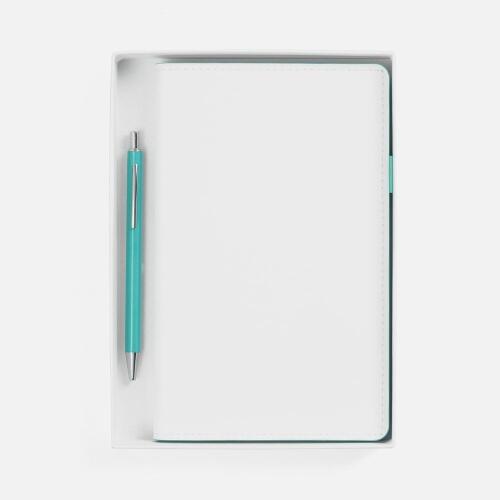 Набор White Shall, бело-бирюзовый 21802.49