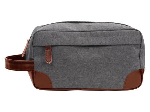 Несессер Fabrizio, серый/коричневый 702007