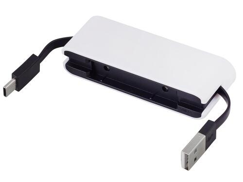 USB-хаб Hubix с коннектором 2-в-1 USB-C и USB-A, 2.0 590956