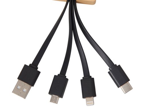 Кабель 3-в-1 с подсветкой лого Reedia S6 5910987