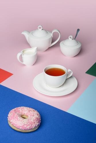 Сливочник Maxim Diamond, молочно-белый 3868 Сливочник Maxim Diamond, молочно-белый 3868