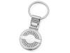Фото Брелок со стразами, серебристый 706280