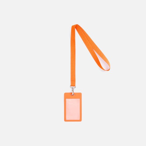 Лента для бейджа Pin, светло-оранжевая 20242.22