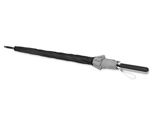 Зонт-трость Reflect полуавтомат, в чехле, черный (Р) 989017p