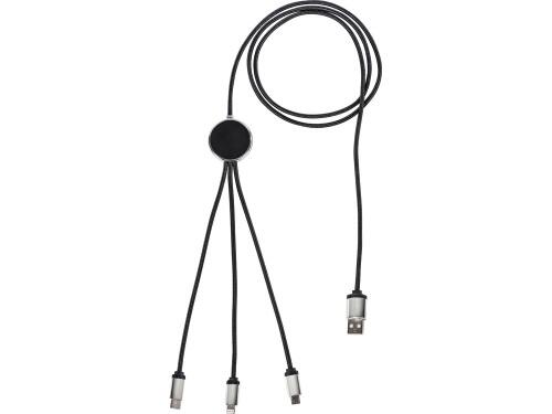 Кабель 3-в-1 с подсветкой логотипа Ion 595714