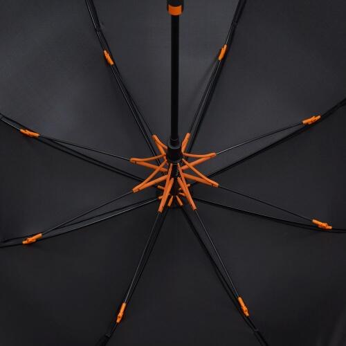 Зонт-трость Hidecolor с цветными спицами, оранжевый 18579.20