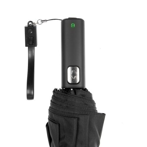 Зонт складной City Guardian, электрический, черный 17190.30