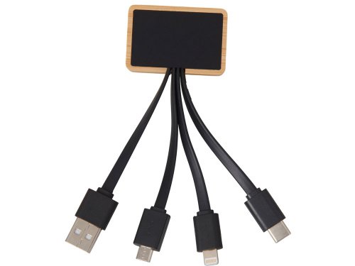 Кабель 3-в-1 с подсветкой лого Reedia S6 5910987