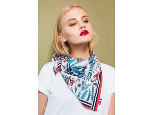 Платок Голубые розы 90002