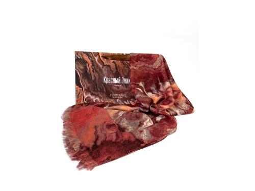 Мужской шарф Красный Оникс (бордовый) 94915