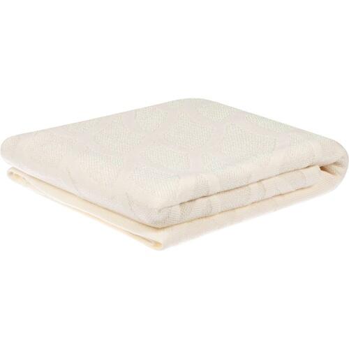 Плед Serpentica, молочный с люрексом 20151.60