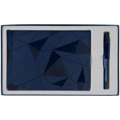 Набор Gems: ежедневник и ручка, синий 7488.40
