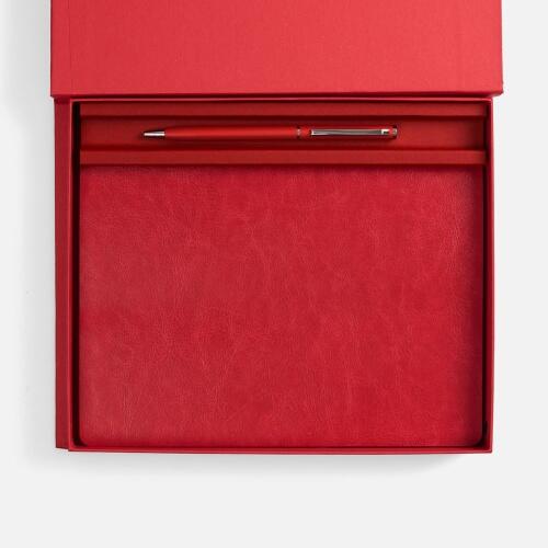 Набор Nebraska Flex, красный с серебристым 20128.51