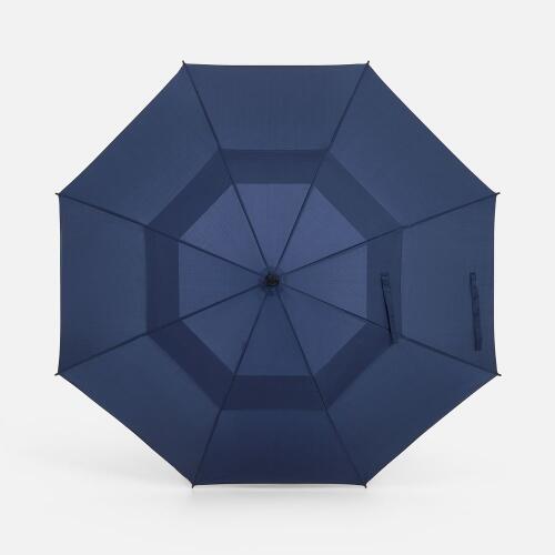 Зонт-трость Dome Double, темно-синий 18782.40