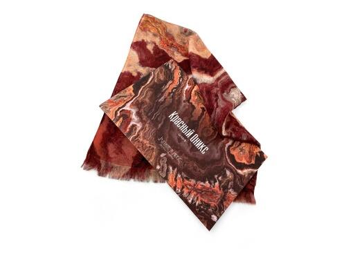 Мужской шарф Красный Оникс (бордовый) 94915