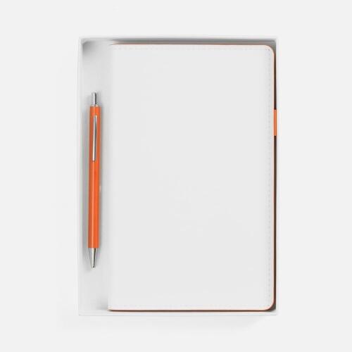 Набор White Shall, бело-оранжевый 21802.26